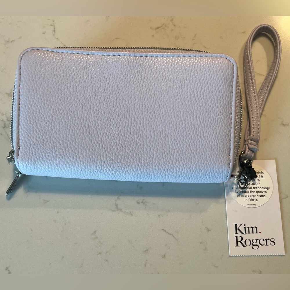 Purple Wristlet, Clutch, Wallet (New with Tags) - Picture 2 of 4